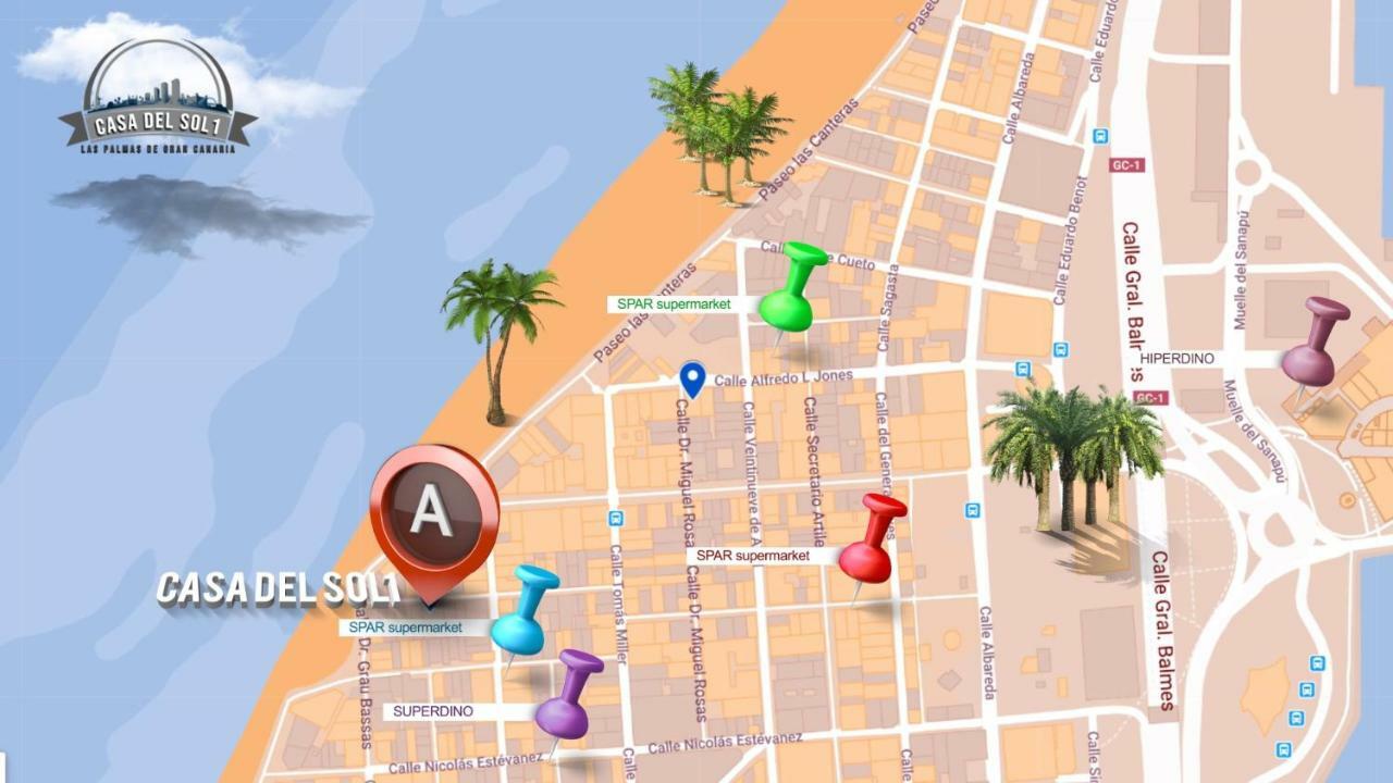 Casa Del Sol 1 Apartment Лас Палмас де Гран Канария Екстериор снимка
